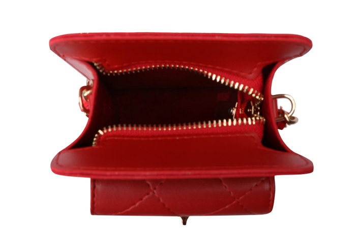 Lucky Bees Bolso Bandolera 305 Rojo de Piel de Polivinilo Lucky Bees Bolso Bandolera 305 Rojo de Piel de Polivinilo